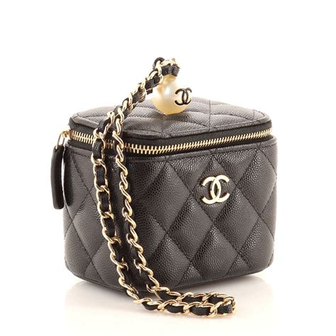 chanel small vanity with chain|chanel clutch bag with chain.